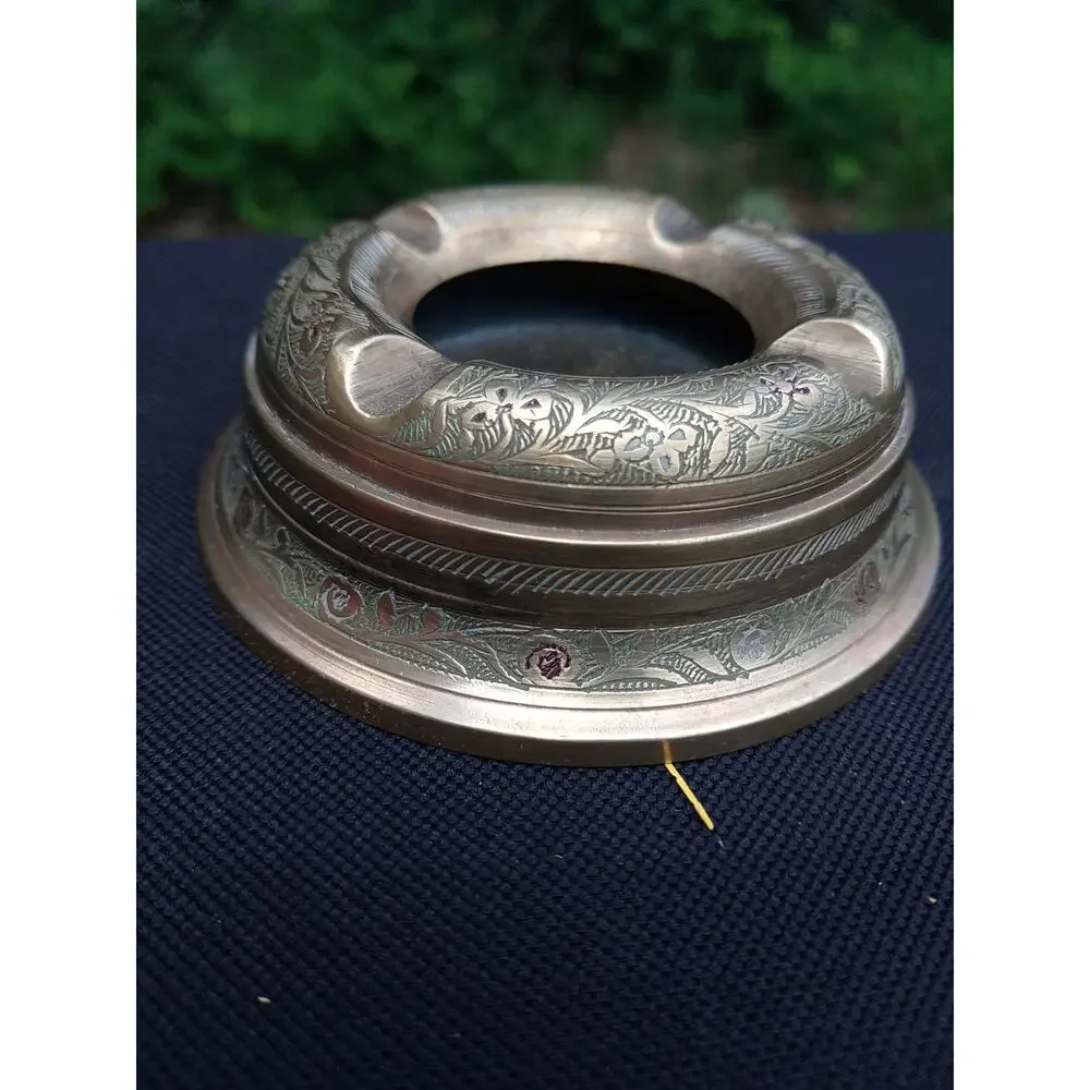 Unbranded brass ashtray